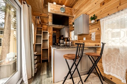 Rustic Tiny Home near Garden of the Gods, Perfect for a Weekend Getaway from Colorado Springs - Woodland Park, Colorado - glamping.directory
