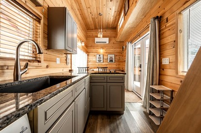 Rustic Tiny Home near Garden of the Gods, Perfect for a Weekend Getaway from Colorado Springs - Woodland Park, Colorado - glamping.directory