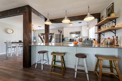 Spacious Chic Cabin with Private Yard in Marble Falls, Texas - Marble Falls, Texas - glamping.directory