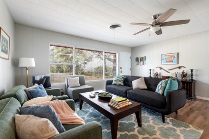 Spacious Chic Cabin with Private Yard in Marble Falls, Texas - Marble Falls, Texas - glamping.directory