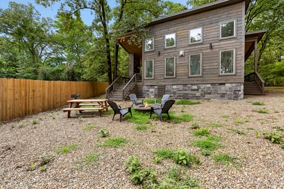 Cozy Cabin with Hot Tub & Fire Pit Near Broken Bow Lake, Broken Bow, OK - glamping.directory