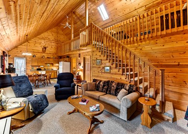 Charming Cabin Getaway with Loft Hangout & Outdoor Oasis in Cabins, West Virginia - Cabins, West Virginia - glamping.directory
