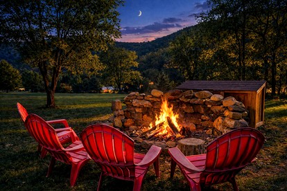 Charming Cabin Getaway with Loft Hangout & Outdoor Oasis in Cabins, West Virginia - Cabins, West Virginia - glamping.directory