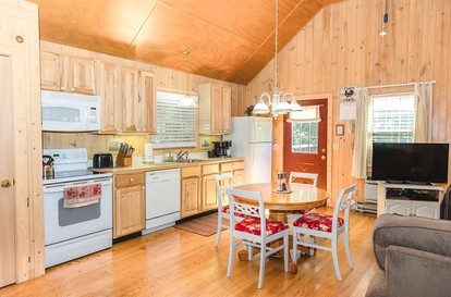 2.5 Miles from W&L. Romantic Cabin with Jacuzzi Perfect for Two in Virginia - Lexington, Virginia - glamping.directory