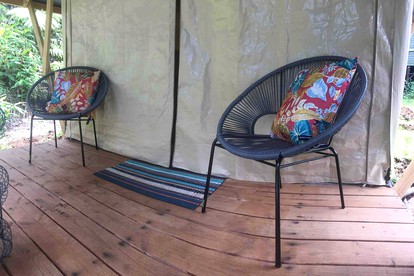 Luxurious Tent for a Romantic Getaway in Mountain View Village, Hawaii - Volcano, Hawaii - glamping.directory