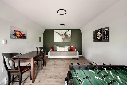 Modern Tiny Cabin with Game Room & Fire Pit in West Virginia - Great Cacapon, West Virginia - glamping.directory