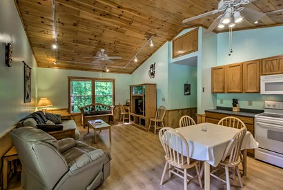 Idyllic Cabin Accommodation with a Hot Tub near Fontana Lake in North Carolina - Bryson City, North Carolina - glamping.directory