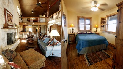 Lovely Cottage Rental with Direct River Access near Fredericksburg, Texas - Mason, Texas - glamping.directory