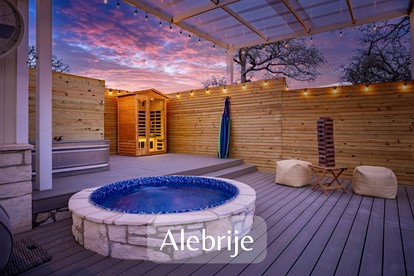 Secluded Luxury Couples Cabin with a Sauna and a Pool, Perfect for a Romantic Weekend in Texas Hill Country - glamping.directory