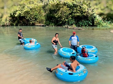 Texas Safari Tent Adventures Await in this Lovely San Marcos River Rental - Kingsbury, Texas - glamping.directory