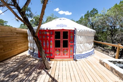 Chrissie Ger in Dripping Springs, TX - glamping.directory