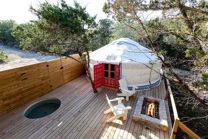 The Yurtopian Dripping Springs - Dripping Springs, Texas - glamping.directory