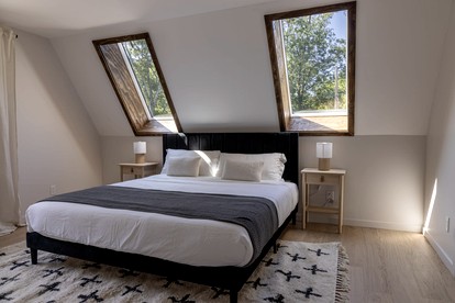 Pet-Friendly A-Frame Newly Renovated with Large Patio in New York - Catskill, New York - glamping.directory