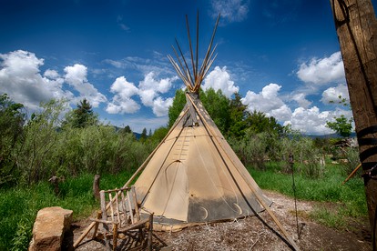 Cute Teepee near Boise, Idaho - Fantastic Glamping Getaway with Friends by the Payette River - glamping.directory