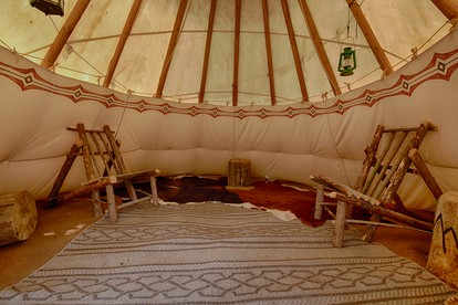 Cute Teepee near Boise, Idaho - Fantastic Glamping Getaway with Friends by the Payette River - Garden Valley, Idaho - glamping.directory