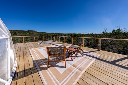 Fully-Equipped Luxury Dome Rental for 4 in Burnet, Texas - Burnet, Texas - glamping.directory