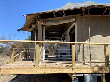 Fully-Equipped Luxury Dome Rental for 4 in Burnet, Texas - Burnet, Texas - glamping.directory