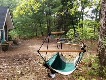 Idyllic Tiny House with a Chiminea Ideal for Weekend Getaways from Boston - Ayer, Massachusetts - glamping.directory