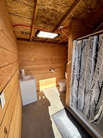 Rustic Sheep Wagon Glamping Retreat with Cowboy Ranch Views near Grand Tetons in Tetonia, Idaho - Tetonia, Idaho - glamping.directory