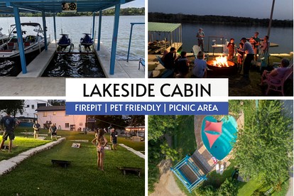 Family-Friendly Cabin Rental on Lake Lyndon B. Johnson in Kingsland, Texas - glamping.directory