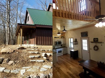 Amazing Cabin for a Weekend Getaway near Missouri River in Steelville, Missouri - Steelville, Missouri - glamping.directory