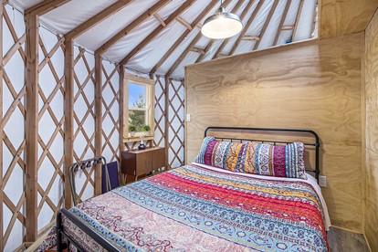 Secluded Modern Tiny House with Wood-Fired Hot Tub Near Trails in Sears, Michigan - Sears, Michigan - glamping.directory