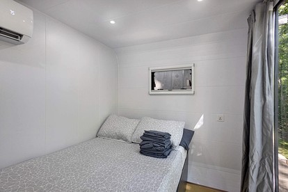 Secluded Modern Tiny House with Wood-Fired Hot Tub Near Trails in Sears, Michigan - Sears, Michigan - glamping.directory