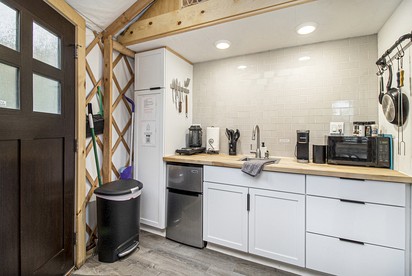 Secluded Modern Tiny House with Wood-Fired Hot Tub Near Trails in Sears, Michigan - Sears, Michigan - glamping.directory