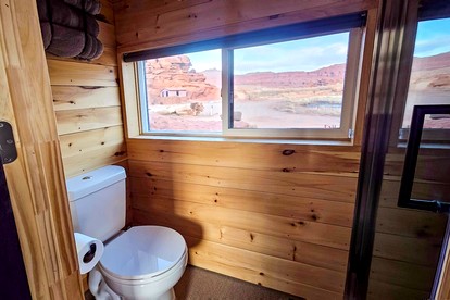 Modern Tiny House on a Secluded Private Ranch for an Amazing Escape in Nature with Incredible Views in Moab, Utah - Moab, Utah - glamping.directory