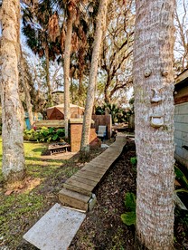 Boho Waterside Glamping Tent for a Florida Getaway - Seville, Florida - glamping.directory