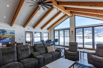 Scenic Riverside Cabin with Private Trail Access and Fly Fishing Near Alpine, Wyoming - Alpine, Wyoming - glamping.directory