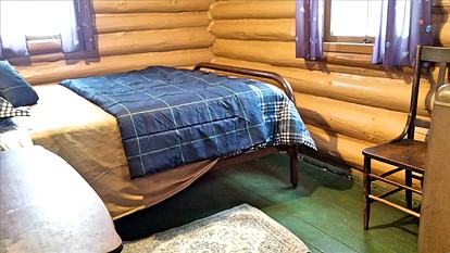 Spacious Family-Friendly Log Cabin with Lake Views near Cadillac, Michigan - Wellston, Michigan - glamping.directory
