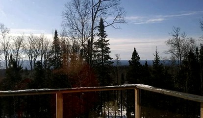 Rustic Cabin Rental with Views of Lake Superior in Minnesota - Lutsen, Minnesota - glamping.directory