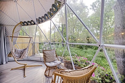 Breathtaking Dome with Spectacular Interior and Exterior in Leesburg, Virginia - Leesburg, Virginia - glamping.directory