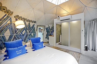 Breathtaking Dome with Spectacular Interior and Exterior in Leesburg, Virginia - Leesburg, Virginia - glamping.directory
