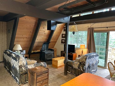 Cozy A-Frame with Barbecue in Tahoe, California - South Lake Tahoe, California - glamping.directory