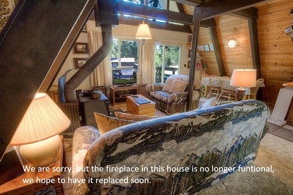 Cozy A-Frame with Barbecue in Tahoe, California - South Lake Tahoe, California - glamping.directory