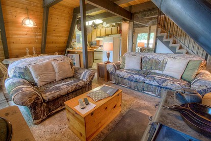 Cozy A-Frame with Barbecue in Tahoe, California - South Lake Tahoe, California - glamping.directory
