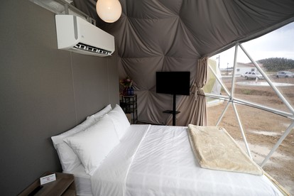 Cozy Forest Dome Glamping with Loft Bed near Black Hawk, Colorado - Black Hawk, Colorado - glamping.directory