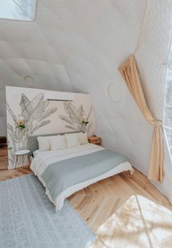 Elegance by the Falls: Stylish Dome Family Escape in Cherry Log, GA - Cherry Log, Georgia - glamping.directory