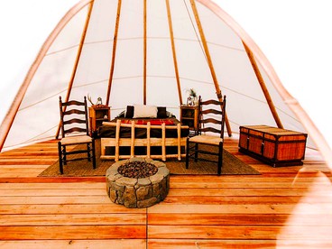Cozy and Authentic Tipi Rental on Working Horse Ranch near Denver, Colorado - US, Colorado - glamping.directory