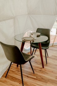Gorgeous Dome with Fire Pit and Fireplace in Waynesboro, Tennessee - Waynesboro, Tennessee - glamping.directory