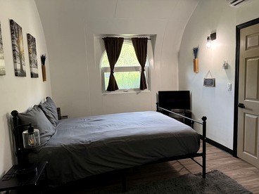 Peaceful Hobbit Hideaway with Stocked Pond, Goats & Fire Pits near Littleton, NC - Littleton, North Carolina - glamping.directory