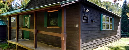 Rustic Cabin Retreat Nestled in the Forest near Lake Placid, New York - Lake Placid, New York - glamping.directory