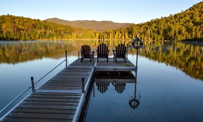 Rustic Cabin Retreat Nestled in the Forest near Lake Placid, New York - Lake Placid, New York - glamping.directory