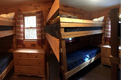 Rustic Cabin Retreat Nestled in the Forest near Lake Placid, New York - Lake Placid, New York - glamping.directory
