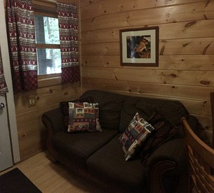Rustic Cabin Retreat Nestled in the Forest near Lake Placid, New York - Lake Placid, New York - glamping.directory
