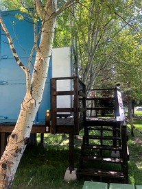 Glacier Tiny House in Irwin, ID - Irwin, Idaho - glamping.directory