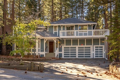 Wonderful Cabin Nestled Amidst Trees with Foosball and Hot-tub in Big Bear Lake, California - glamping.directory