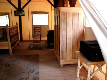 Tented Cabin Rental Along Brushy Mountains in Moravian Falls, North Carolina - Moravian Falls, North Carolina - glamping.directory